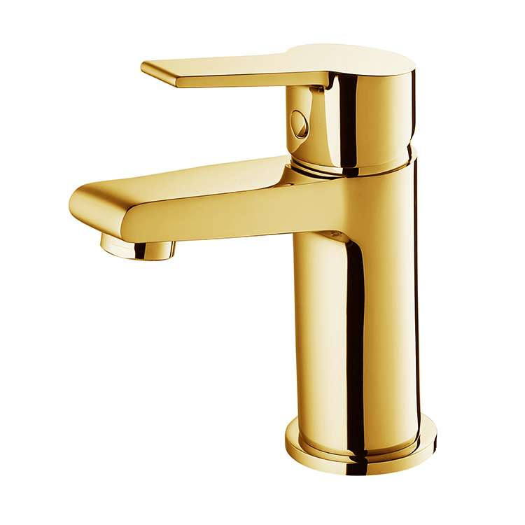 Sanipro Golden Bass Faucet for Bathroom Sink